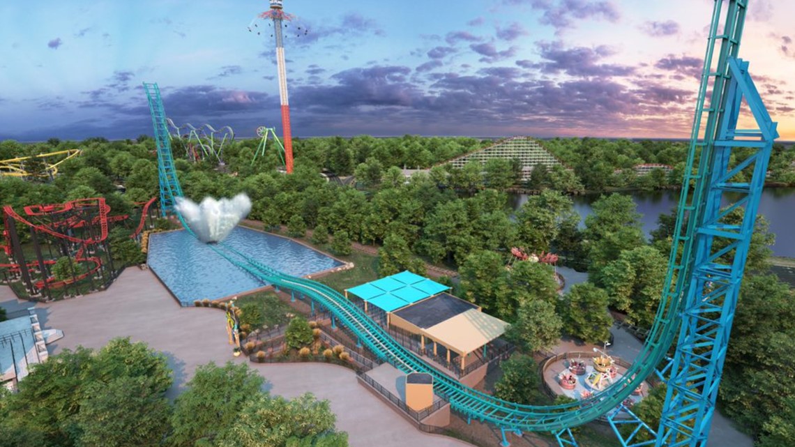 Six Flags Over Texas Aquaman roller coaster: Ride opening date | khou.com