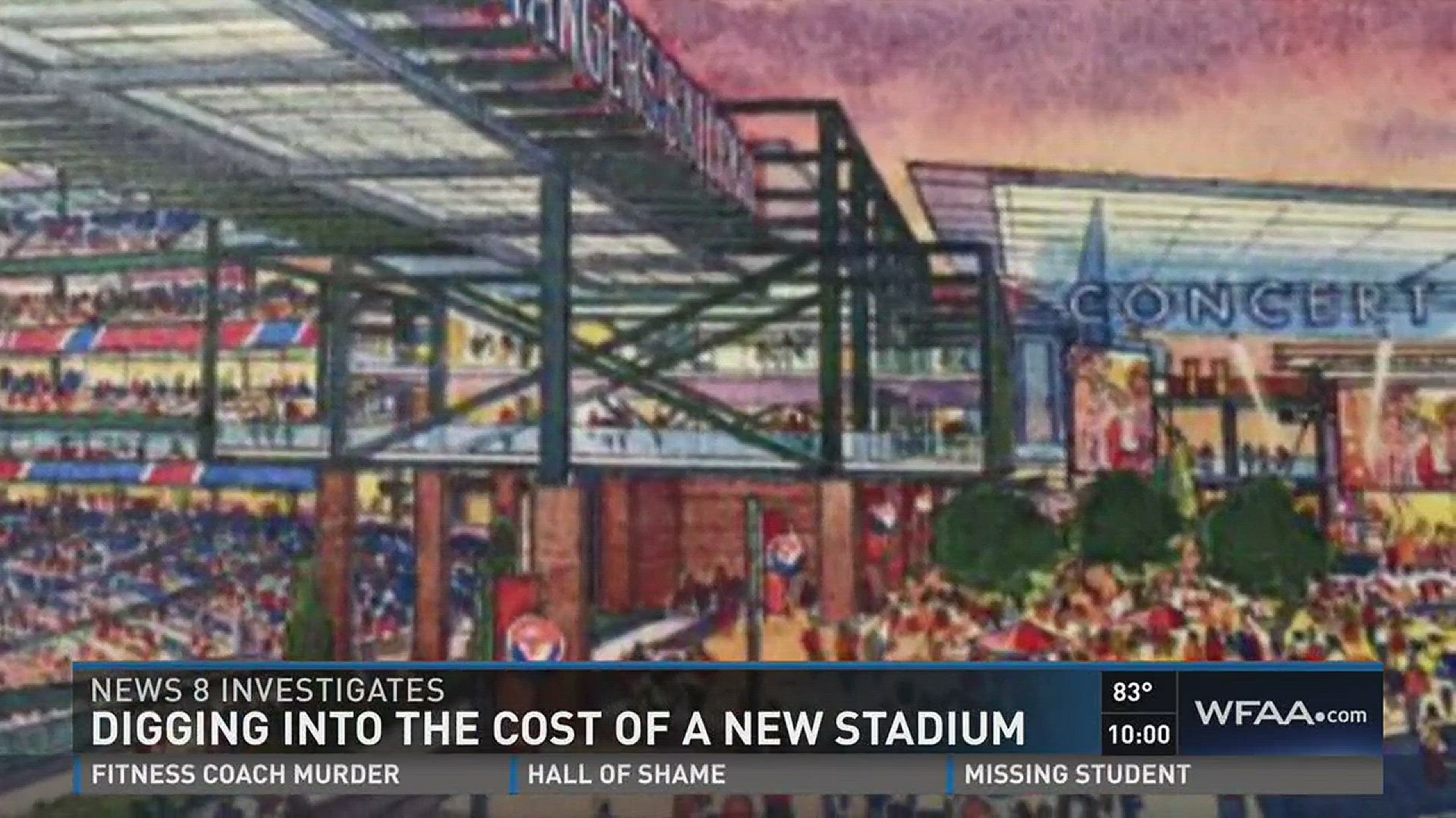 Digging into the cost of a new stadium in Arlington.