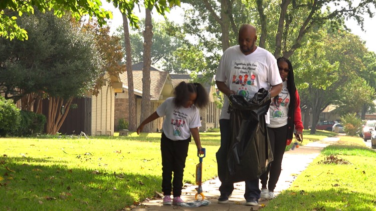 6-year-old North Texas girl on a mission to 'keep her city clean'