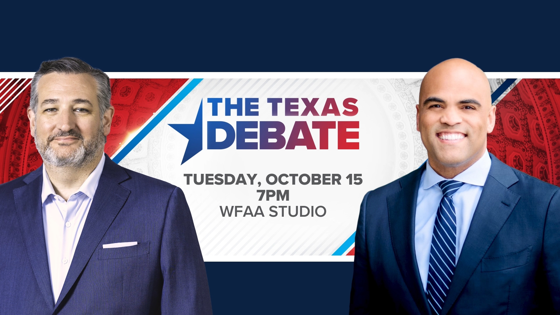 The Texas Debate live coverage Ted Cruz vs. Colin Allred for U.S