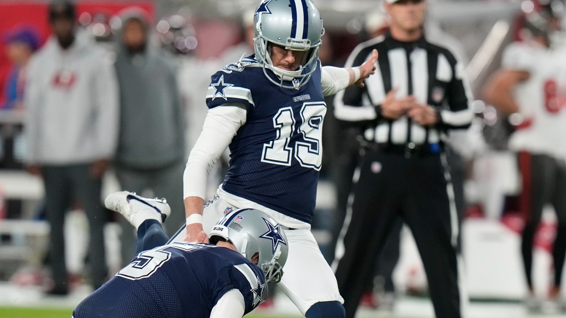 Dallas Cowboys kicker Brett Maher Jerry Jones update