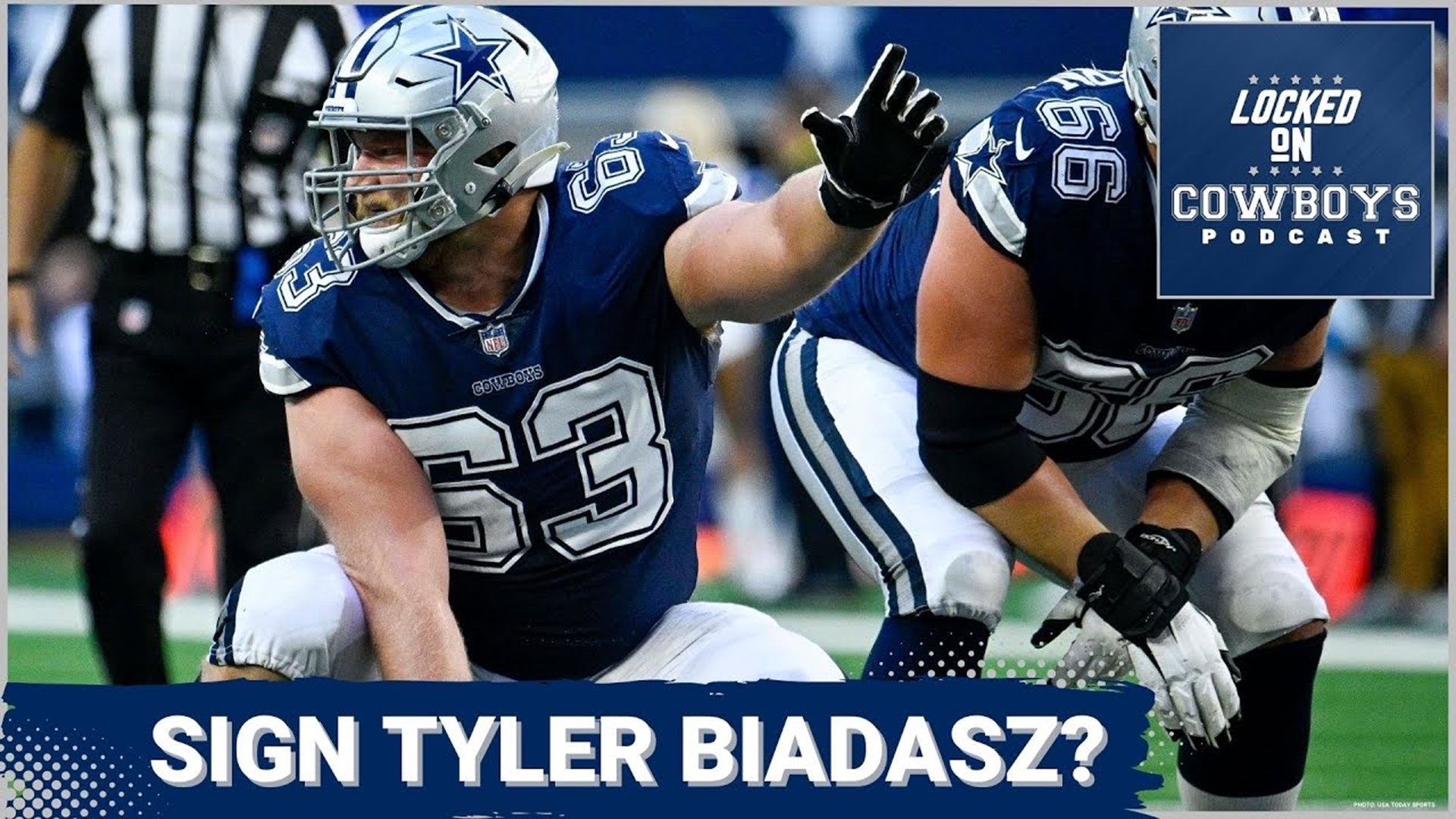 Marcus Mosher and Landon McCool review Dallas' interior offensive line, and discuss whether the team should consider signing Tyler Biadasz to a contract extension.