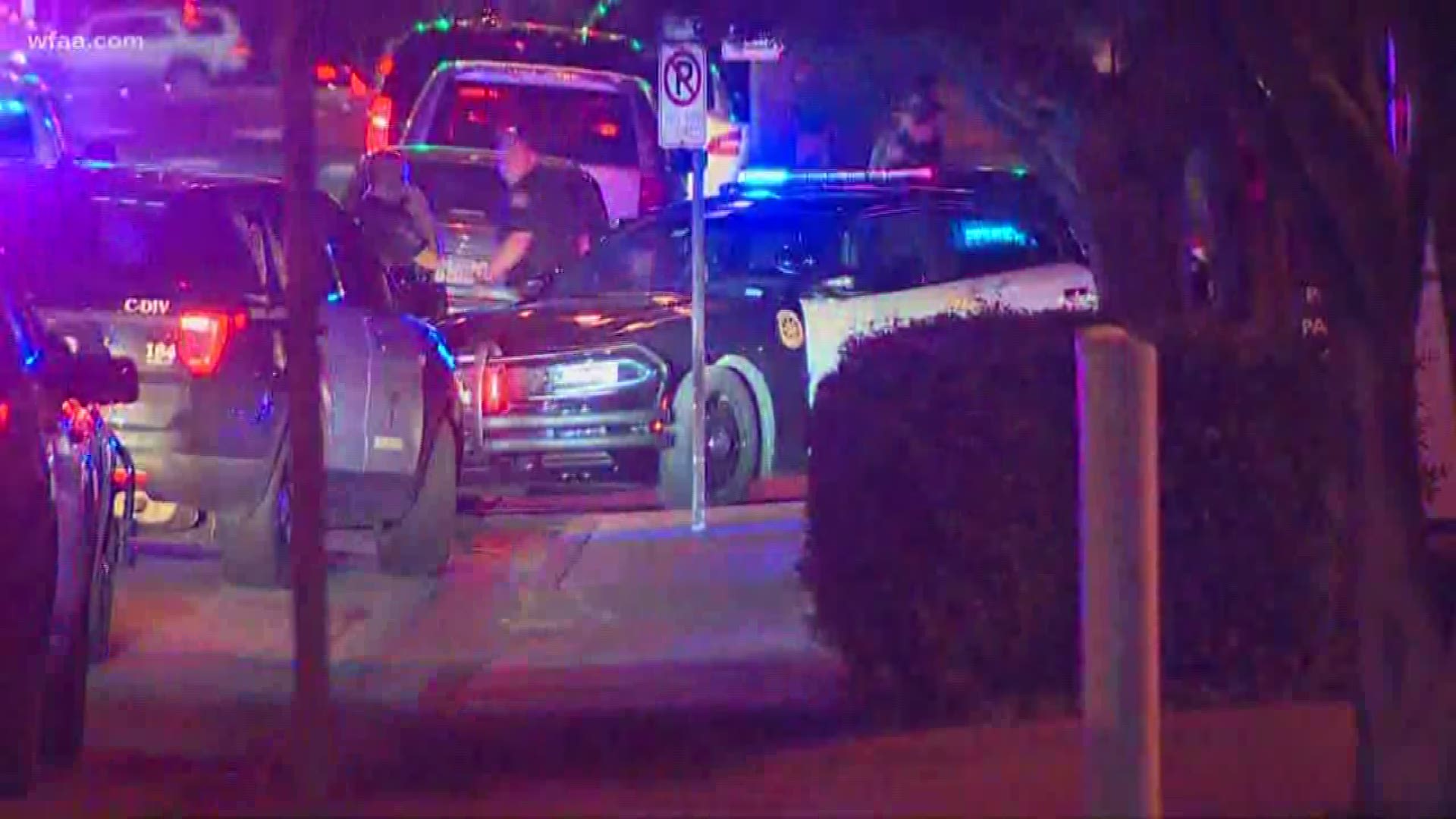 Police in Fort Worth are responding to an officer down call at the Tarrant County Sheriff's Office in Fort Worth.
