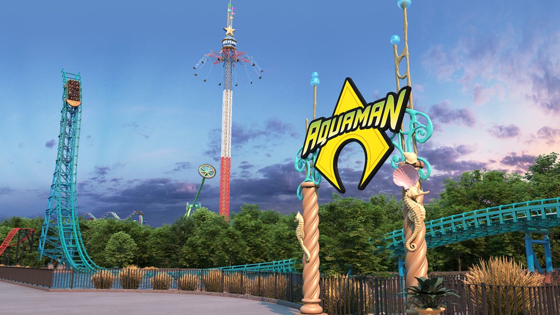 Six Flag Over Texas announces watercoaster 'Aquaman Power Wave' to