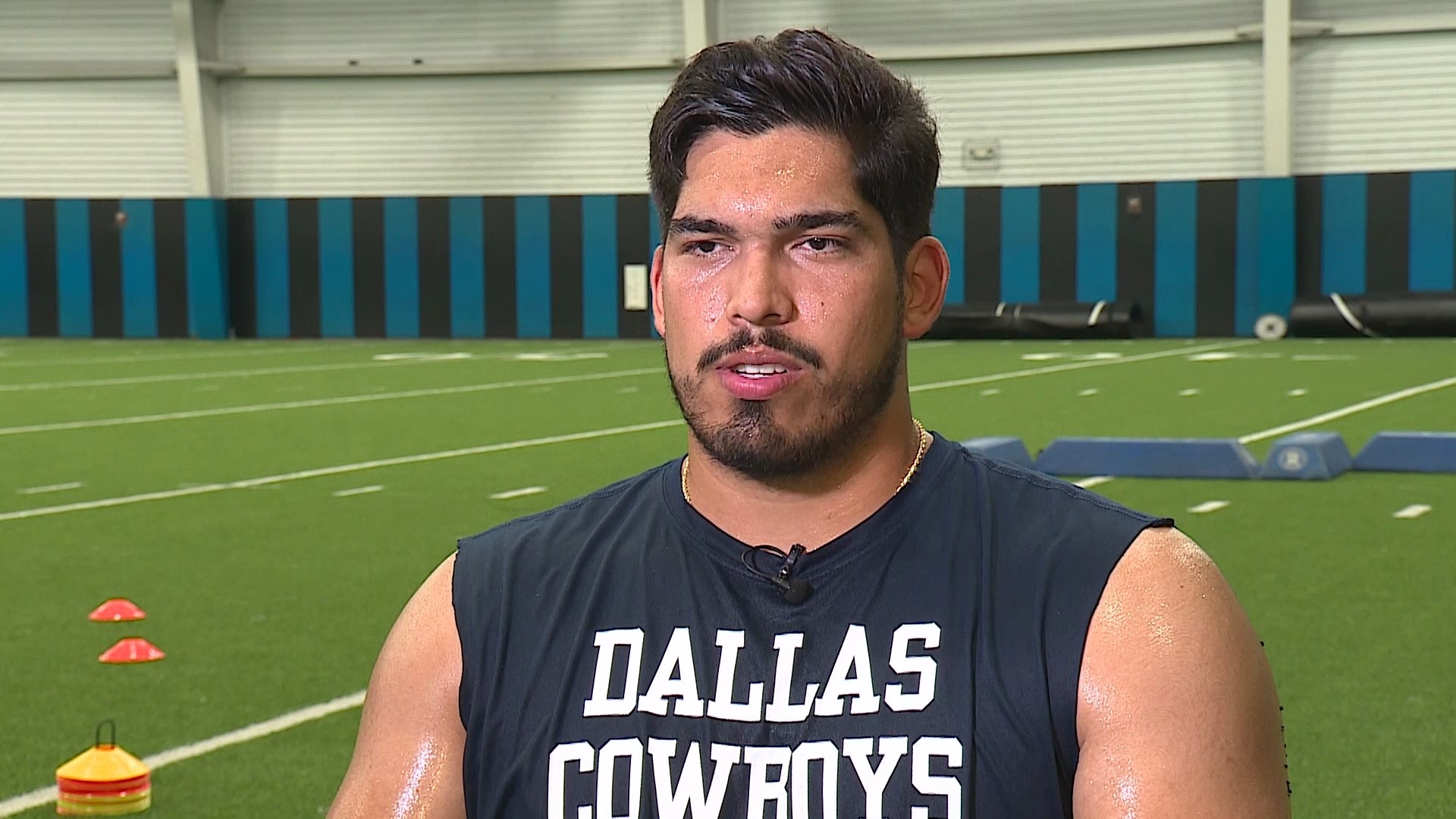 Isaac Alarcón joined the Cowboys in 2020, thanks to the NFL's International Player Pathway (IPP) program. He's hoping to make the final roster this year.