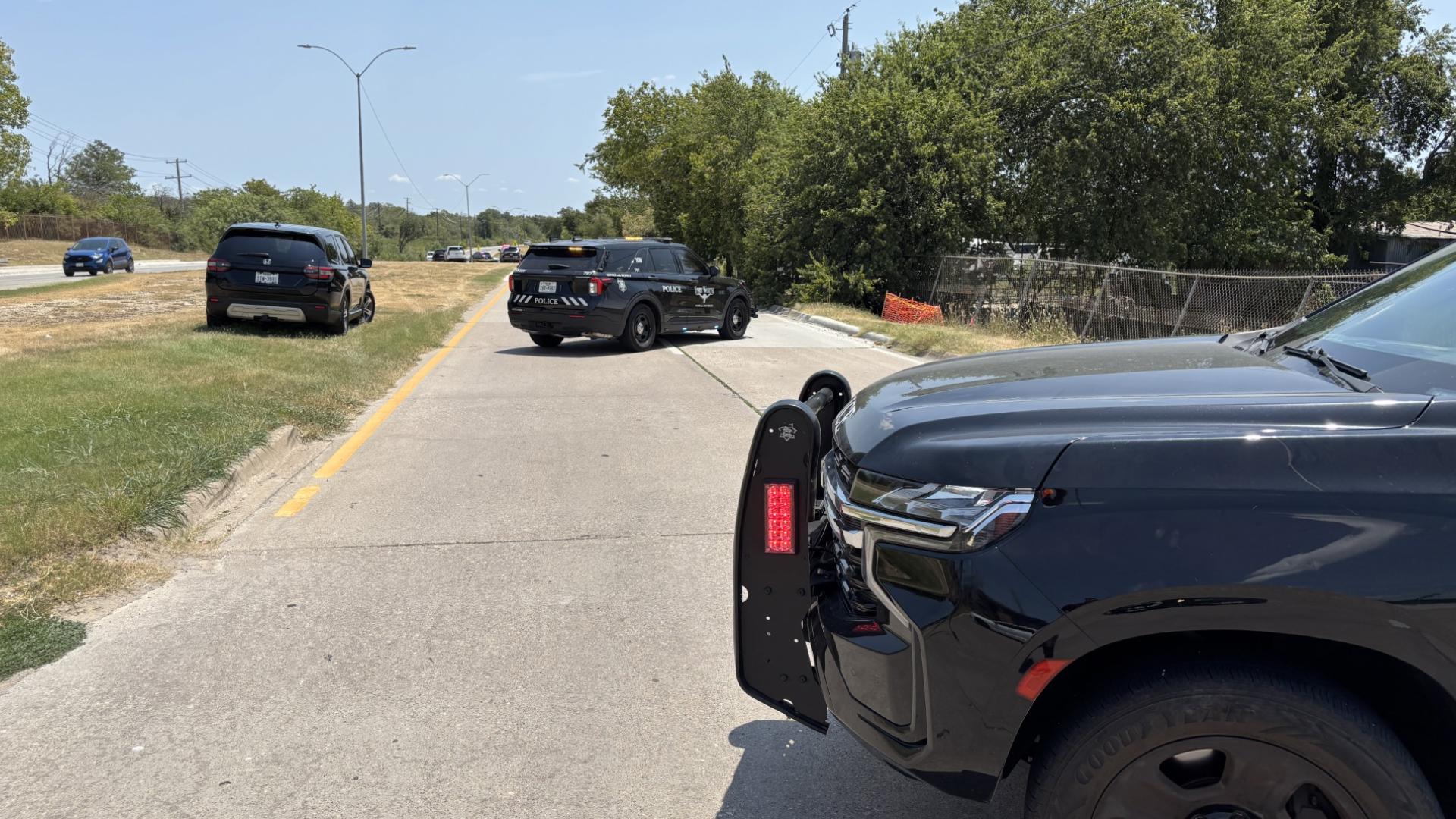 Motorcycle rider dead after hitting a vehicle in North Texas while 'attempting to split traffic,' according to police