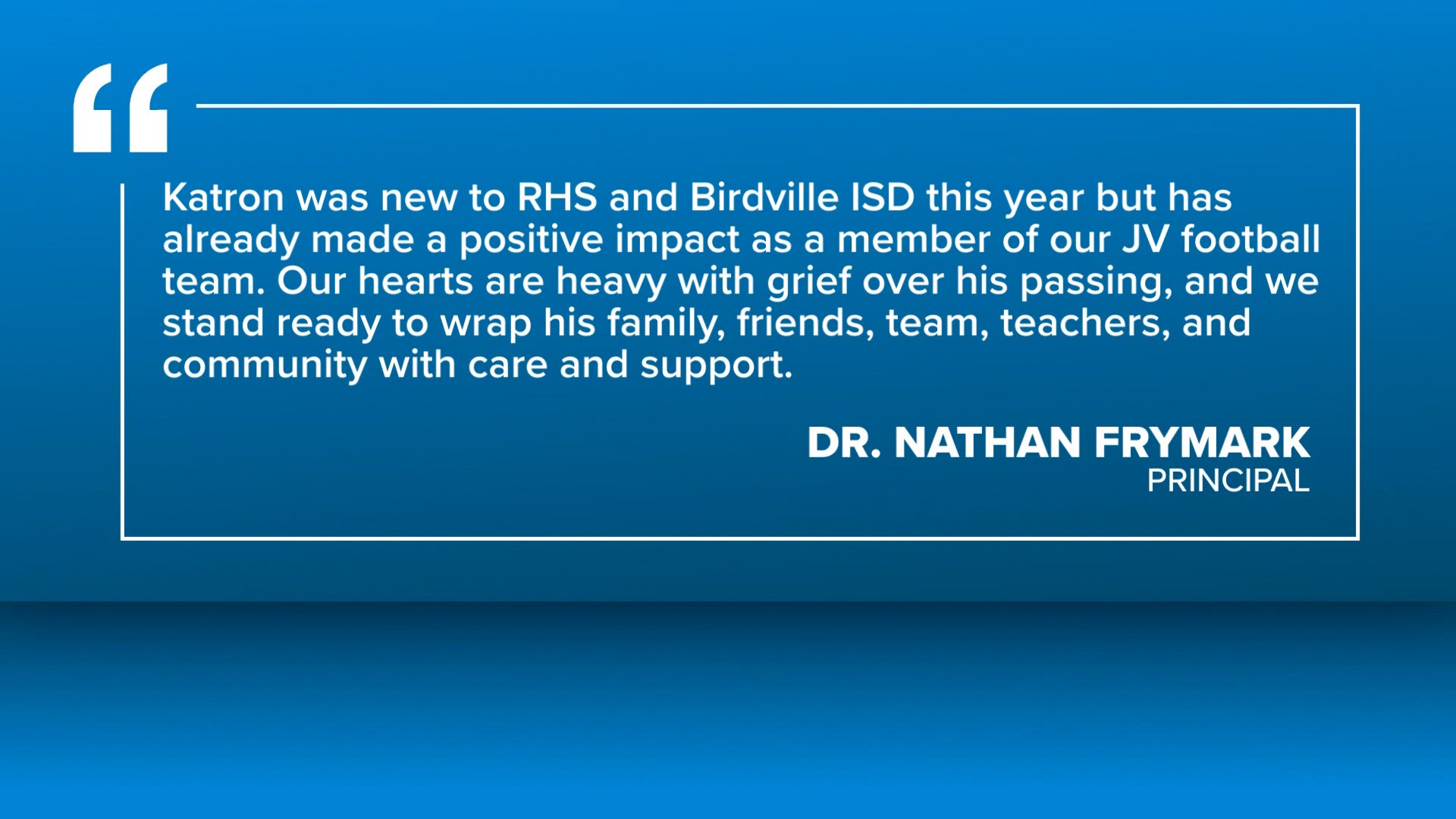 North Texas high school mourns junior wide receiver killed in crash ...