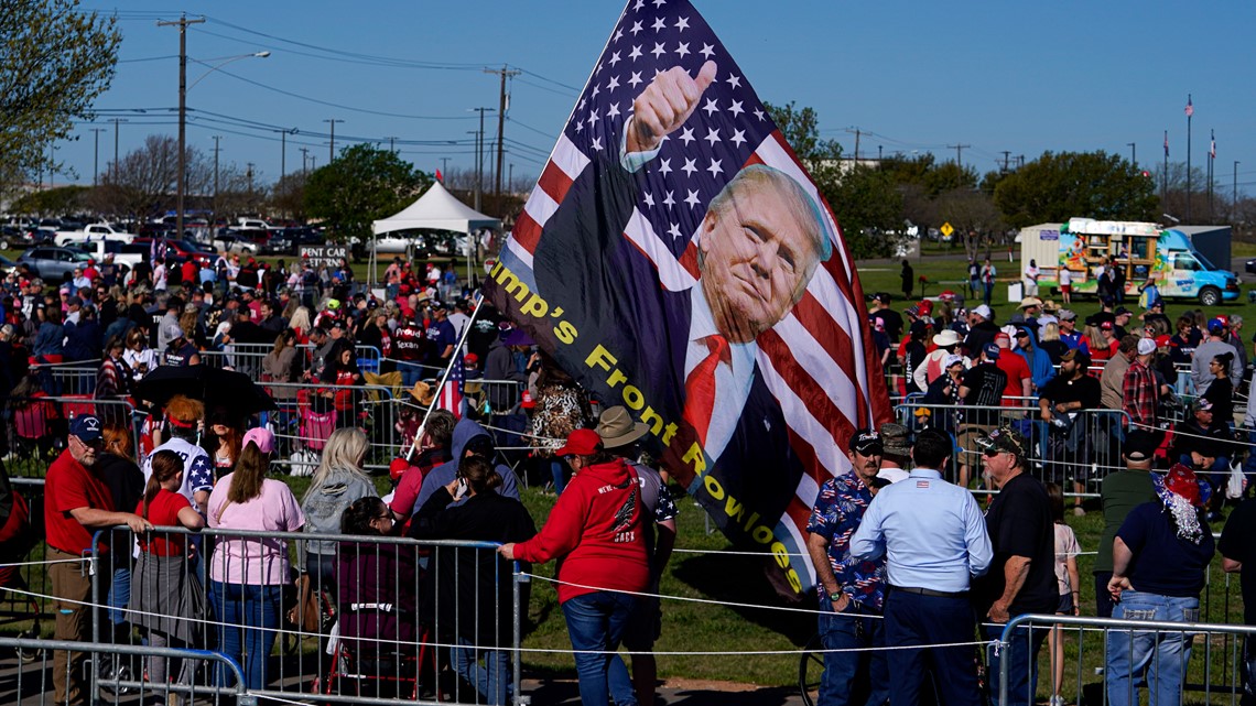 Trump rally in Waco, Texas - Vimarsana News