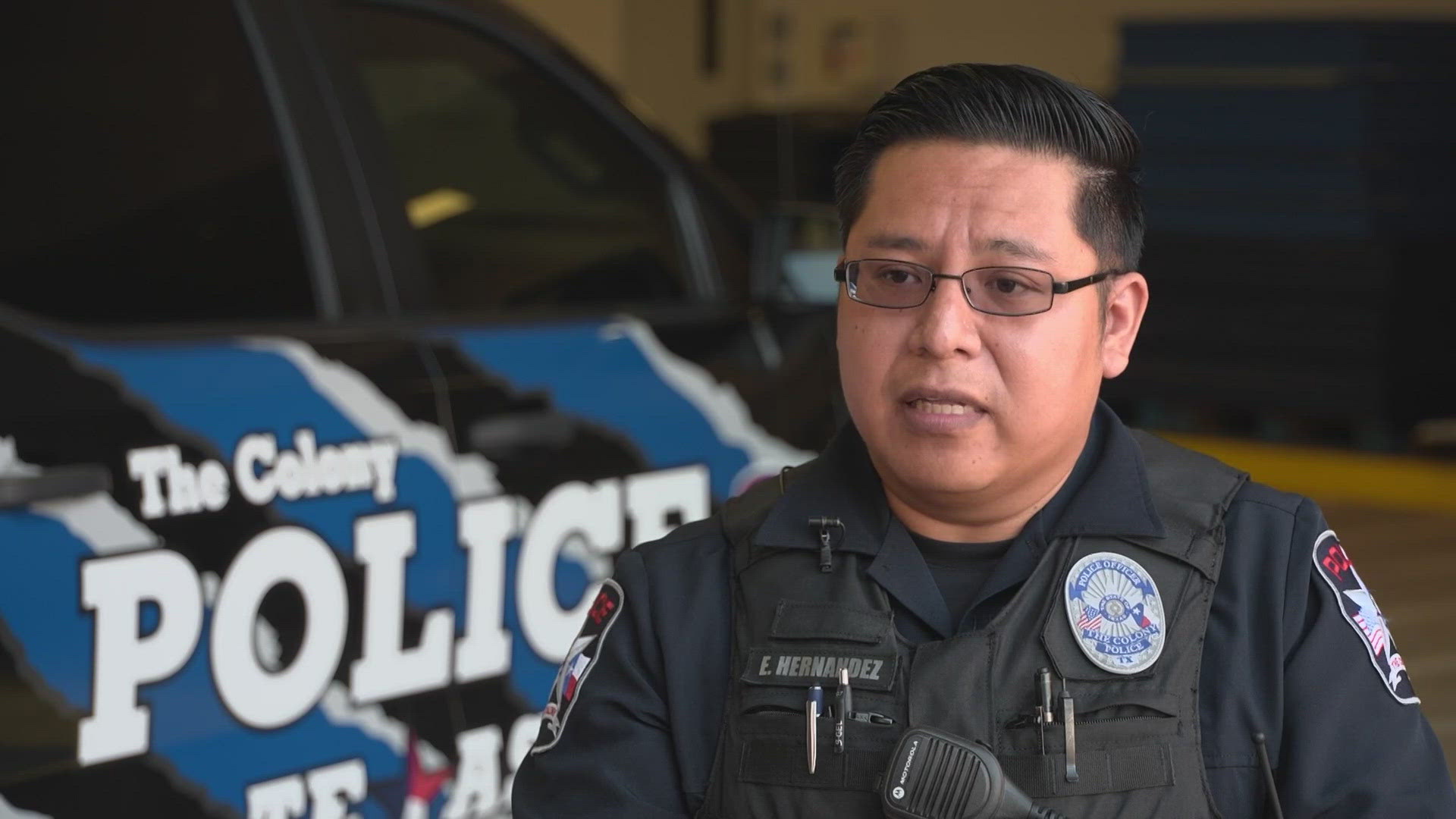 “I’m not going to let this person die on me,” said Officer Edwardo Hernandez of The Colony.