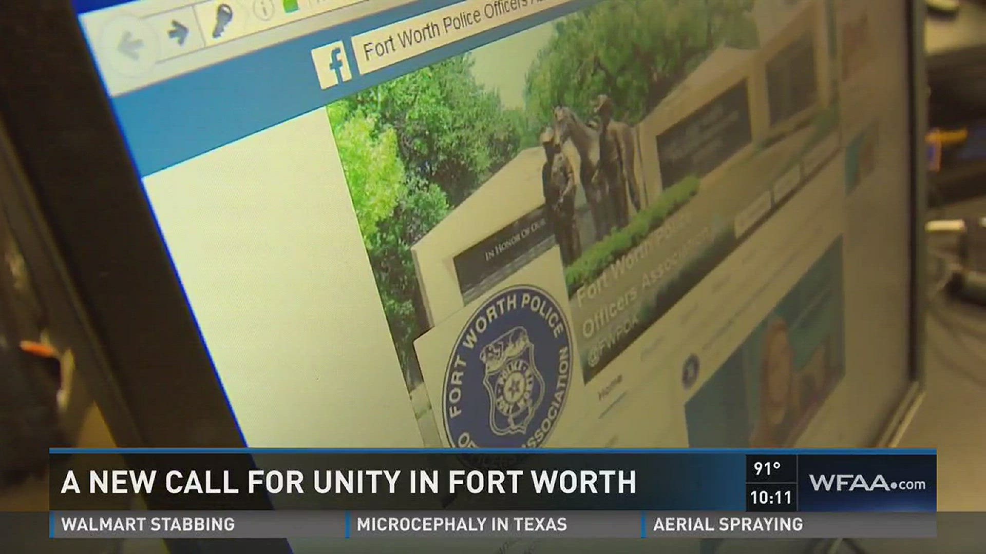New call for unity in Fort Worth