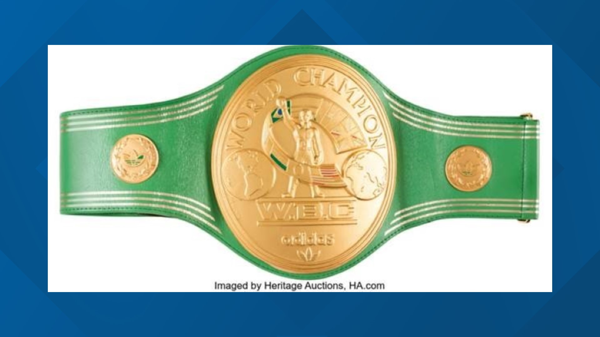 The winner of the heated competition for the belt was Indianapolis Colts owner Jim Irsay, according to Heritage Auctions in Dallas.