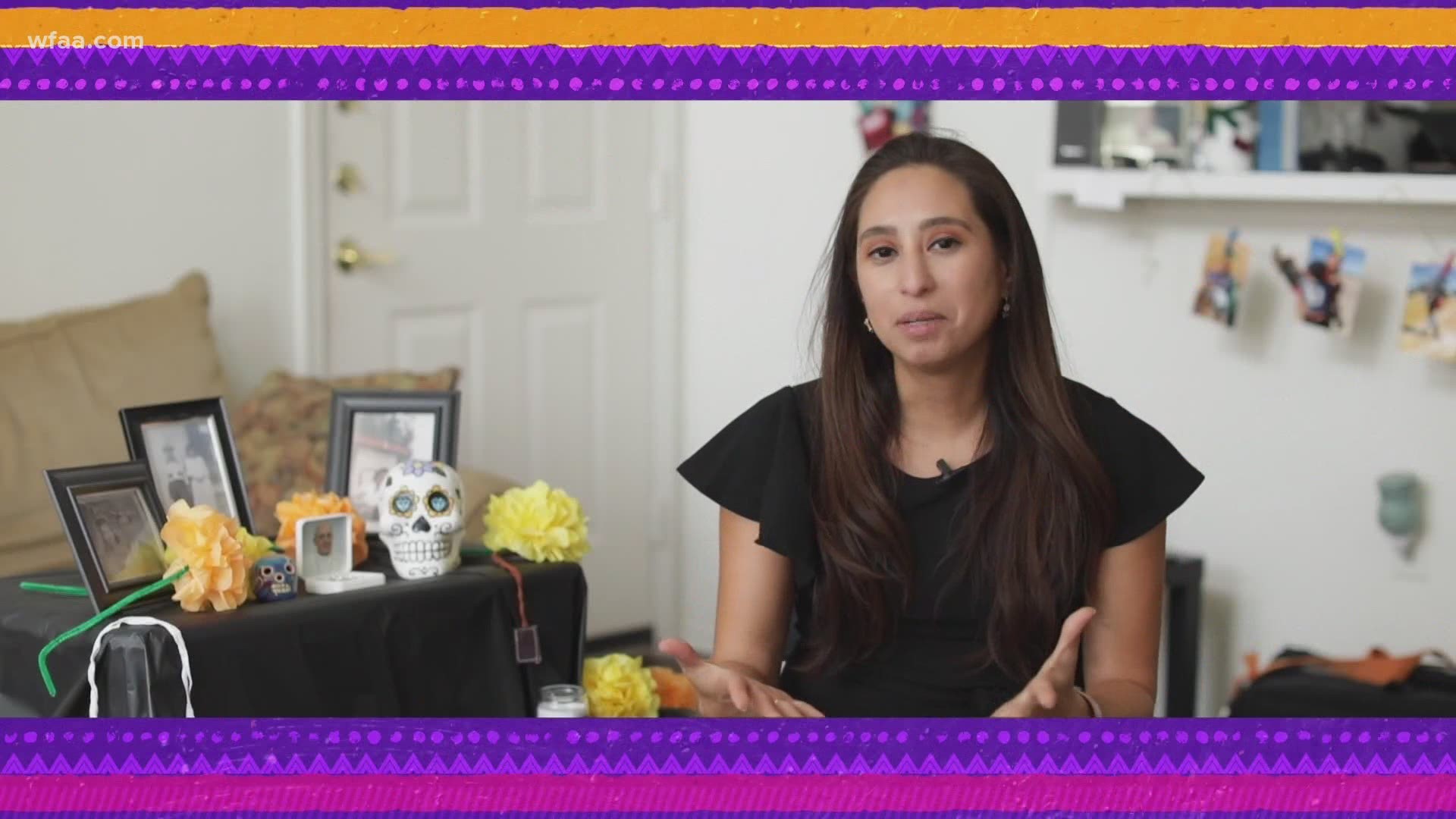 Lourdes explains Día de los Muertos and how her family celebrates.