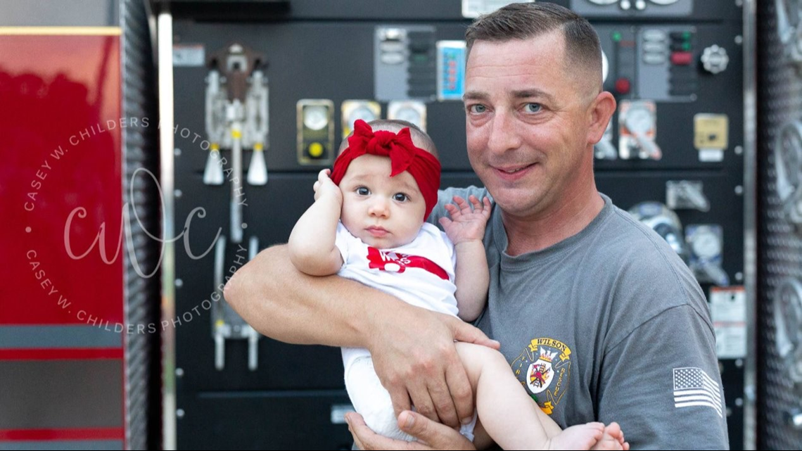 NC fire department celebrates 11 babies born to firefighters in less than 2 years