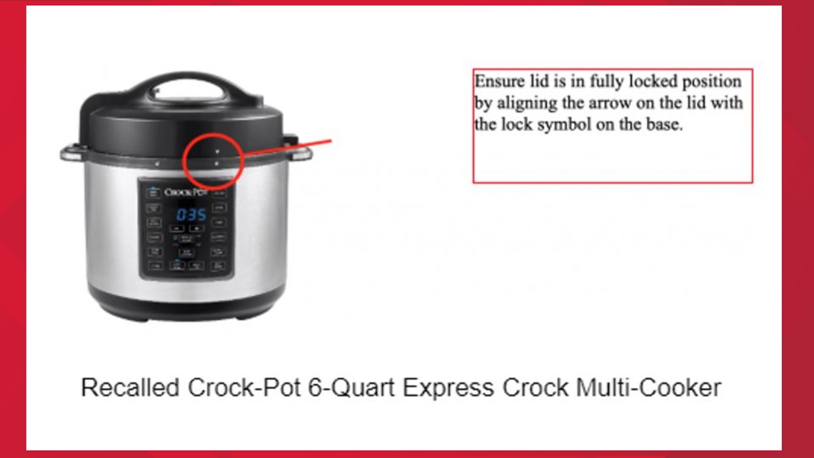 Crock Pot Multi Cooker Recalled After Users Burned Khou Com