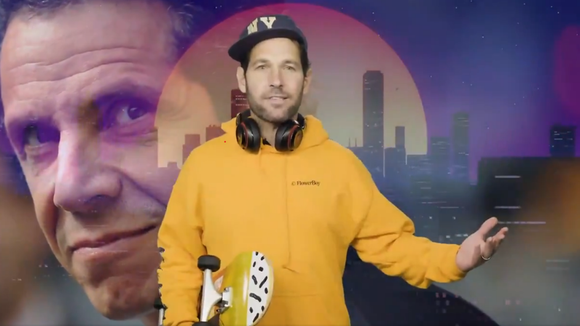 Paul Rudd Mask Paul Rudd mask PSA will make you laugh: video | khou.com