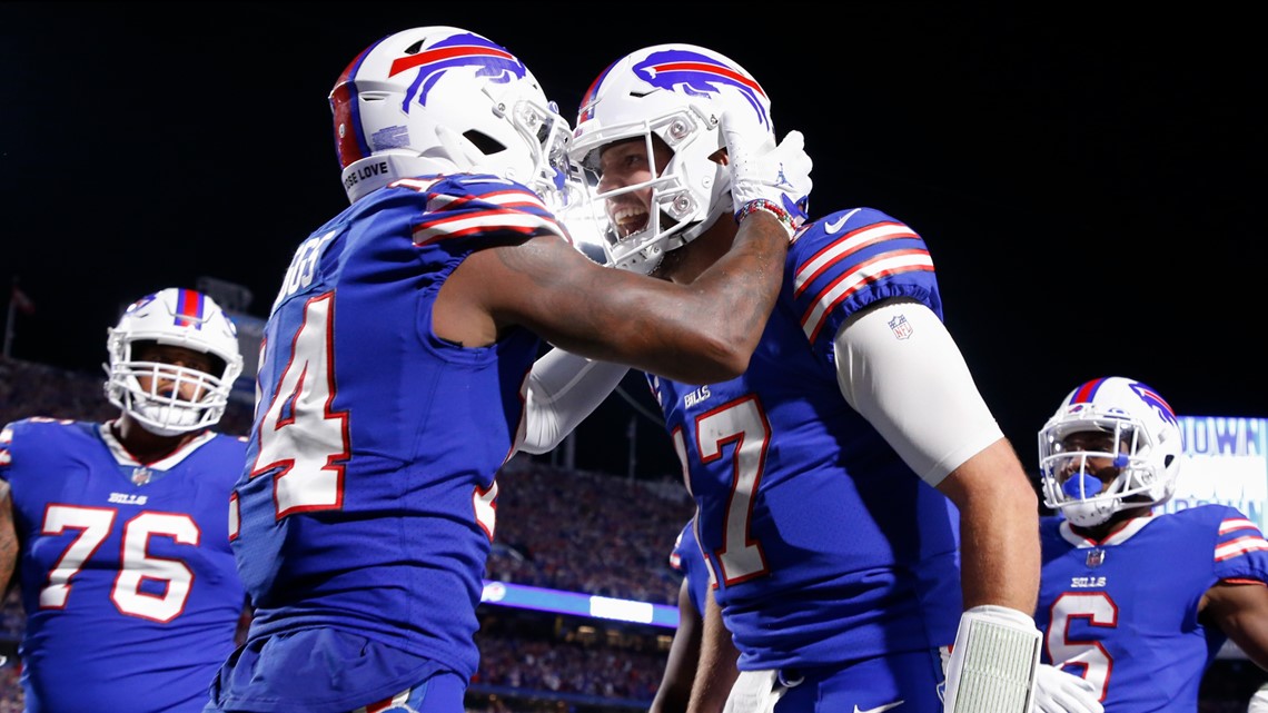 Diggs scores 3 TDs for Bills in 41-7 rout of Titans - Vimarsana News