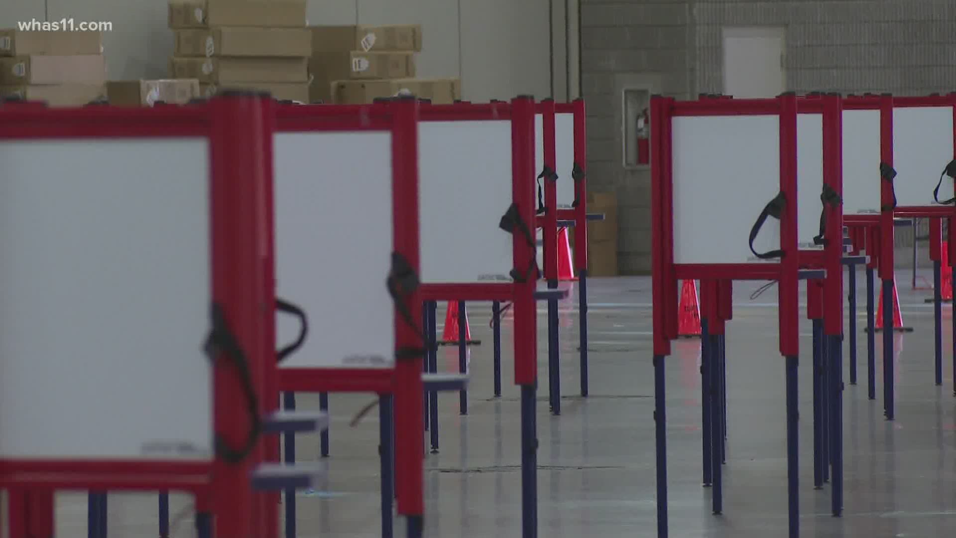Early, in-person voting is already underway this week with nearly 3,000 voters already casting their ballots.