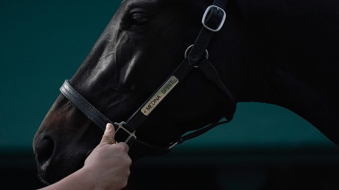 Medina Spirit yang gagal tes narkoba setelah Kentucky Derby meninggal