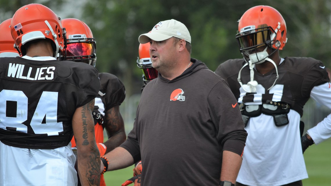 Cleveland Browns Coach Freddie Kitchens No Doubt Could Teach Stone Cold Steve Austin Some Wrestling Moves Khou Com
