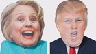 Disguise yourself as Donald Trump or Hillary Clinton