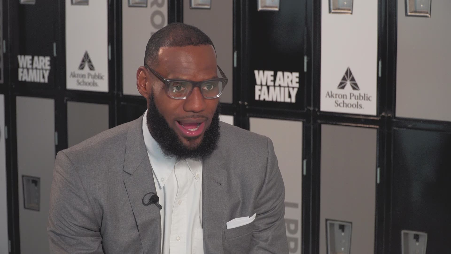 EXCLUSIVE: LeBron James sits down with WKYC's Amani Abraham to talk new school, basketball future