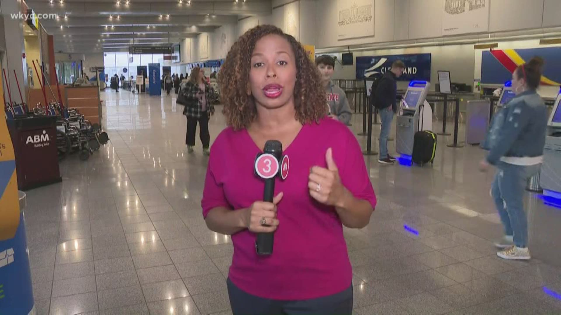 3 cases of coronavirus have been confirmed in Ohio. 3News' Romney Smith tells us how travelers are reacting to the news.