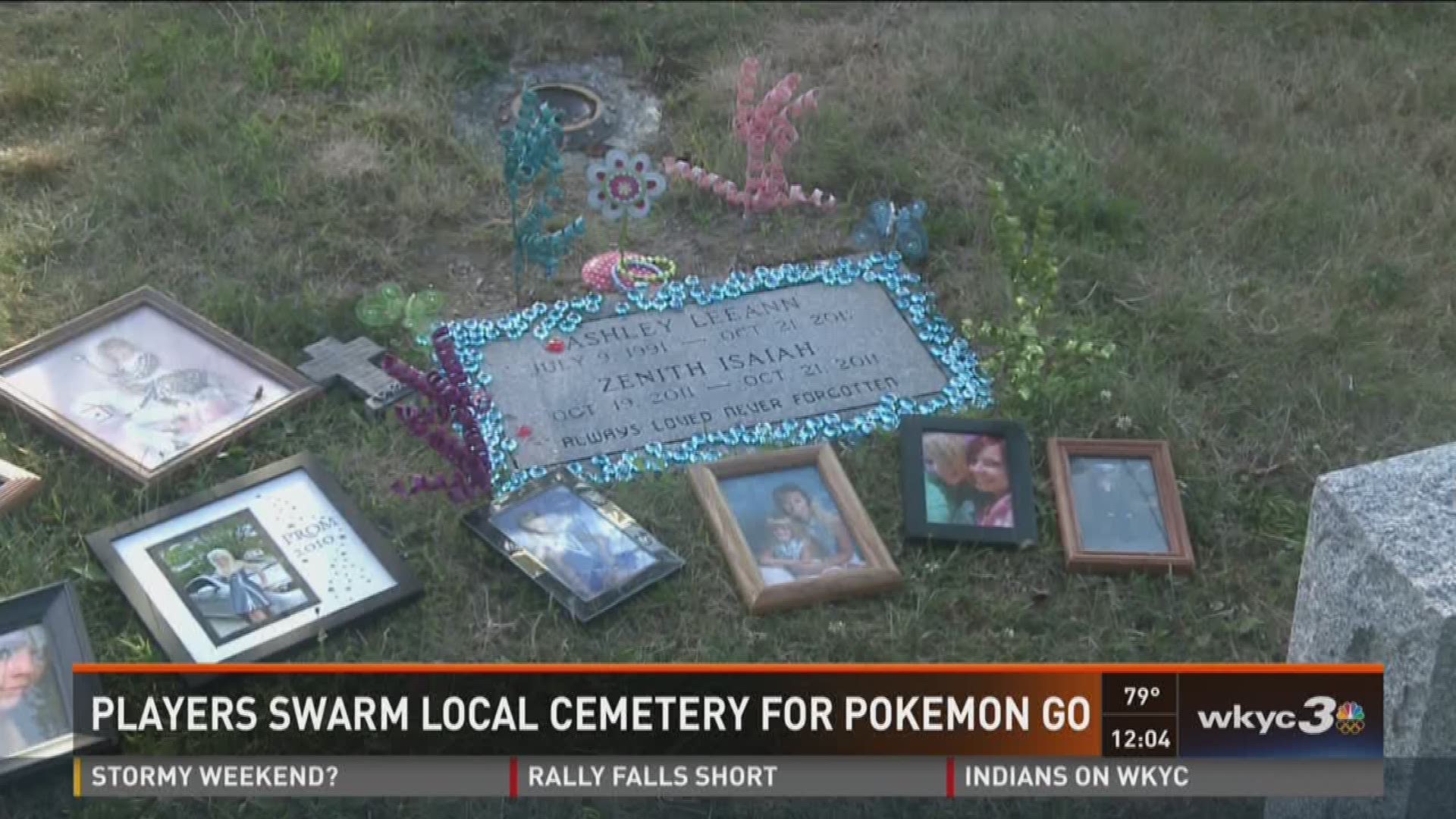Players swarm local cemetery for Pokemon Go