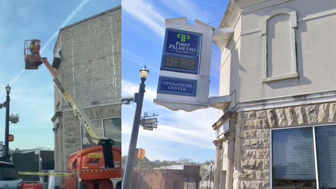 Camden's old First Palmetto Bank gets renovations, loses clock - Vimarsana News