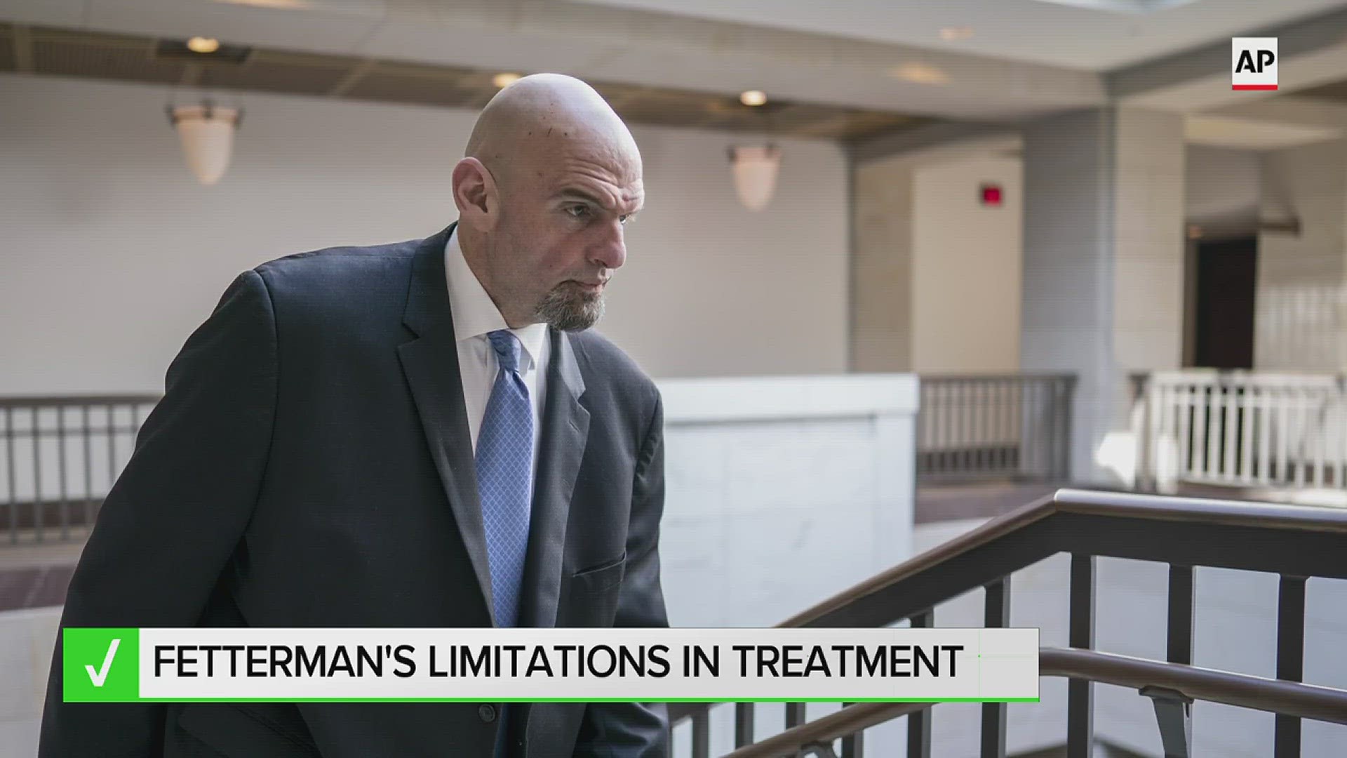 Sen. John Fetterman (D-Pa.) checked himself into inpatient care for clinical depression back on February 15.