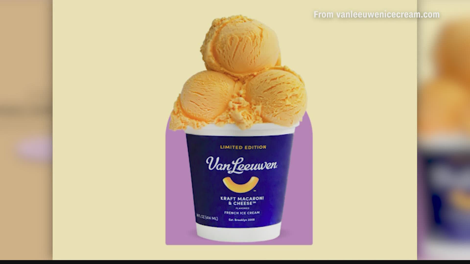 Kraft partnered with a Brooklyn ice cream maker to turn its popular dinner into a sweet treat.