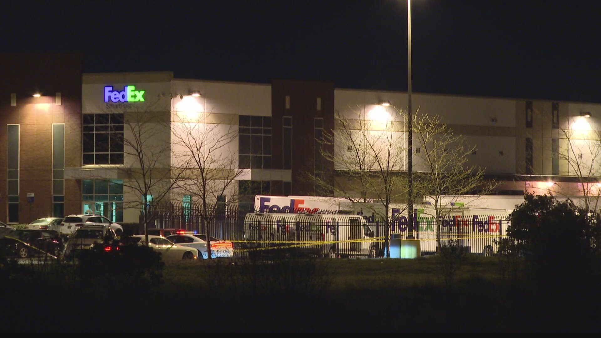 It happened around 11 p.m. Thursday at a facility near Indianapolis International Airport.