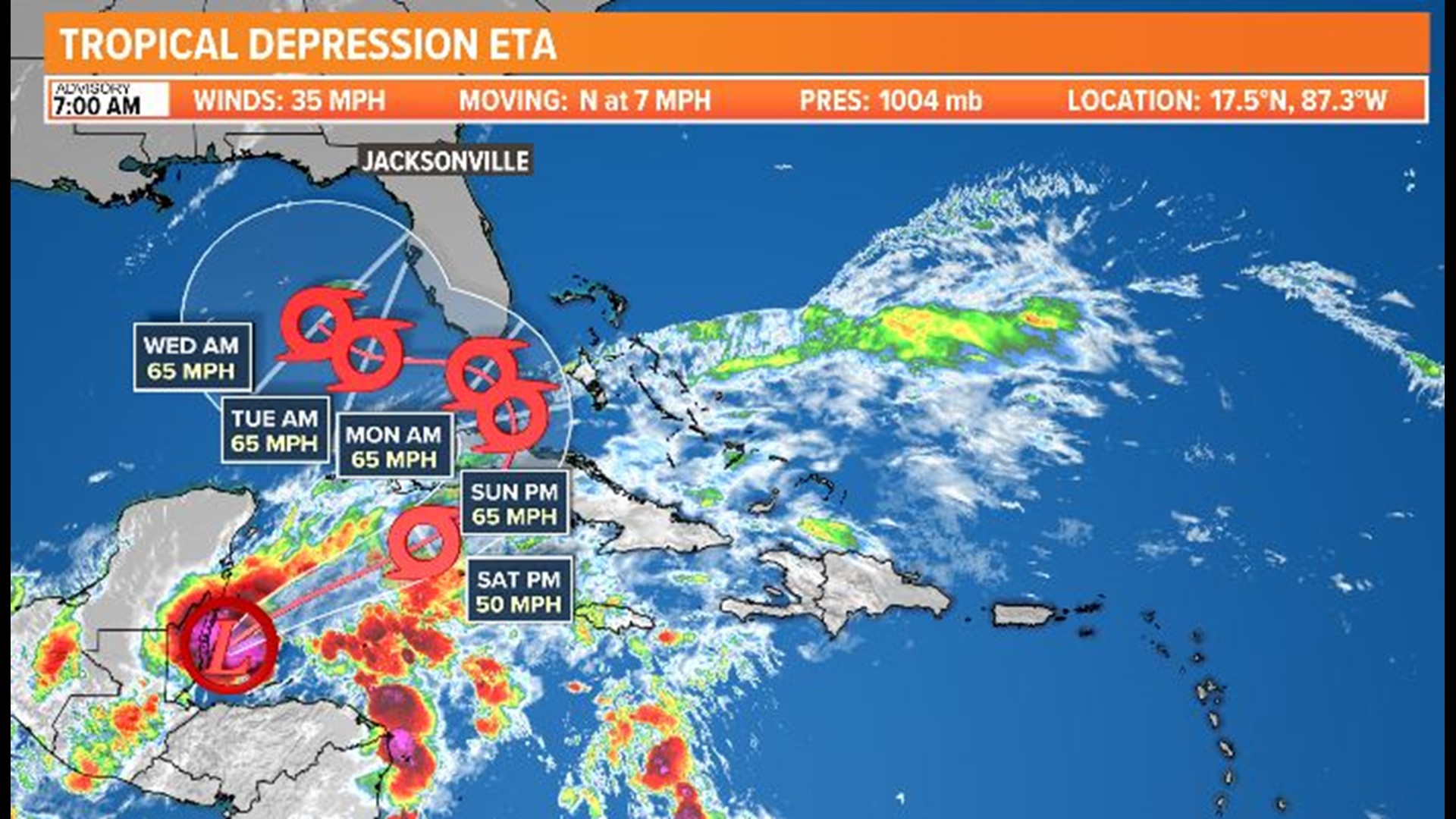 Hurricane Eta update: Storm will head back east for Cuba, Florida ...