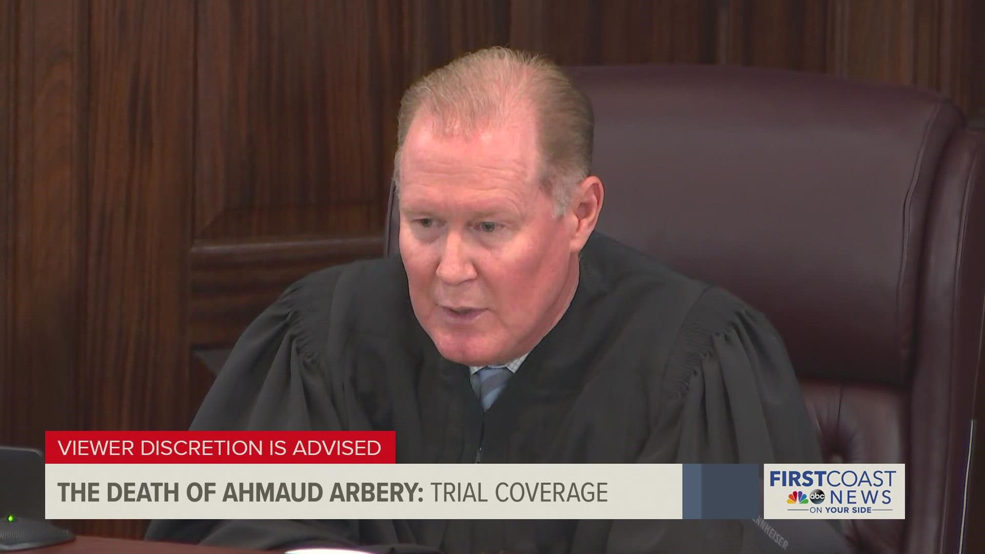 Judge Timothy Walmsley says he had to step off the bench after 'rude' comments were made.