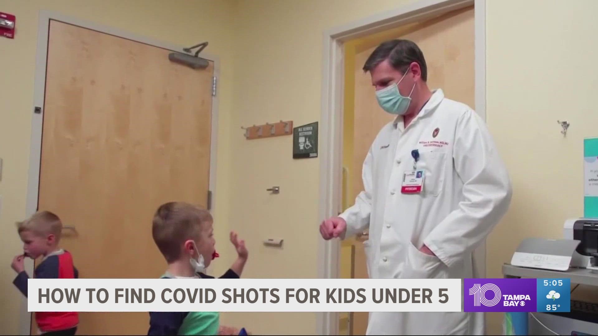 Over the weekend the CDC approved the COVID-19 vaccine for children under the age of 5, but what does the rollout look like in Florida?