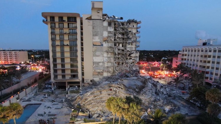 Concrete cracking, 'major' structural damage reported at Florida condo in 2018