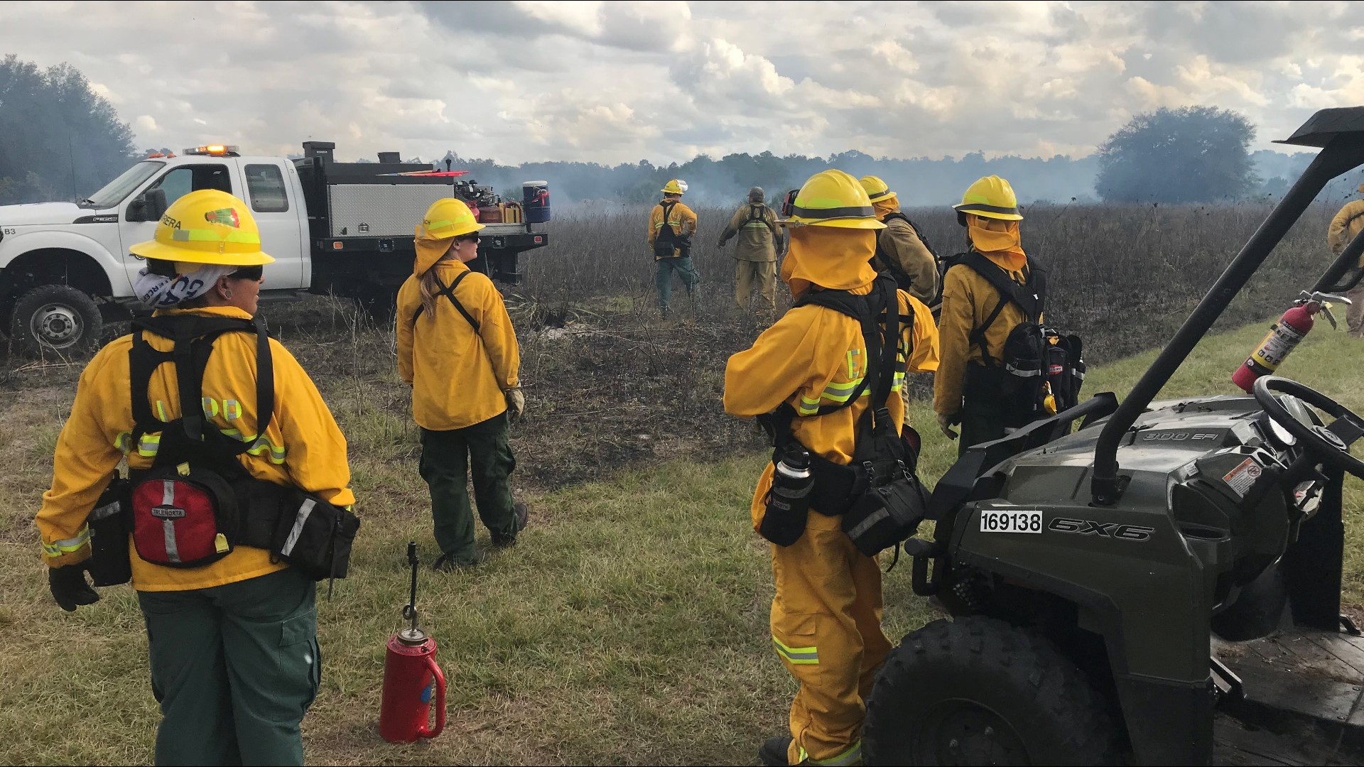 Land management crews get jump on Florida wildfire season | khou.com