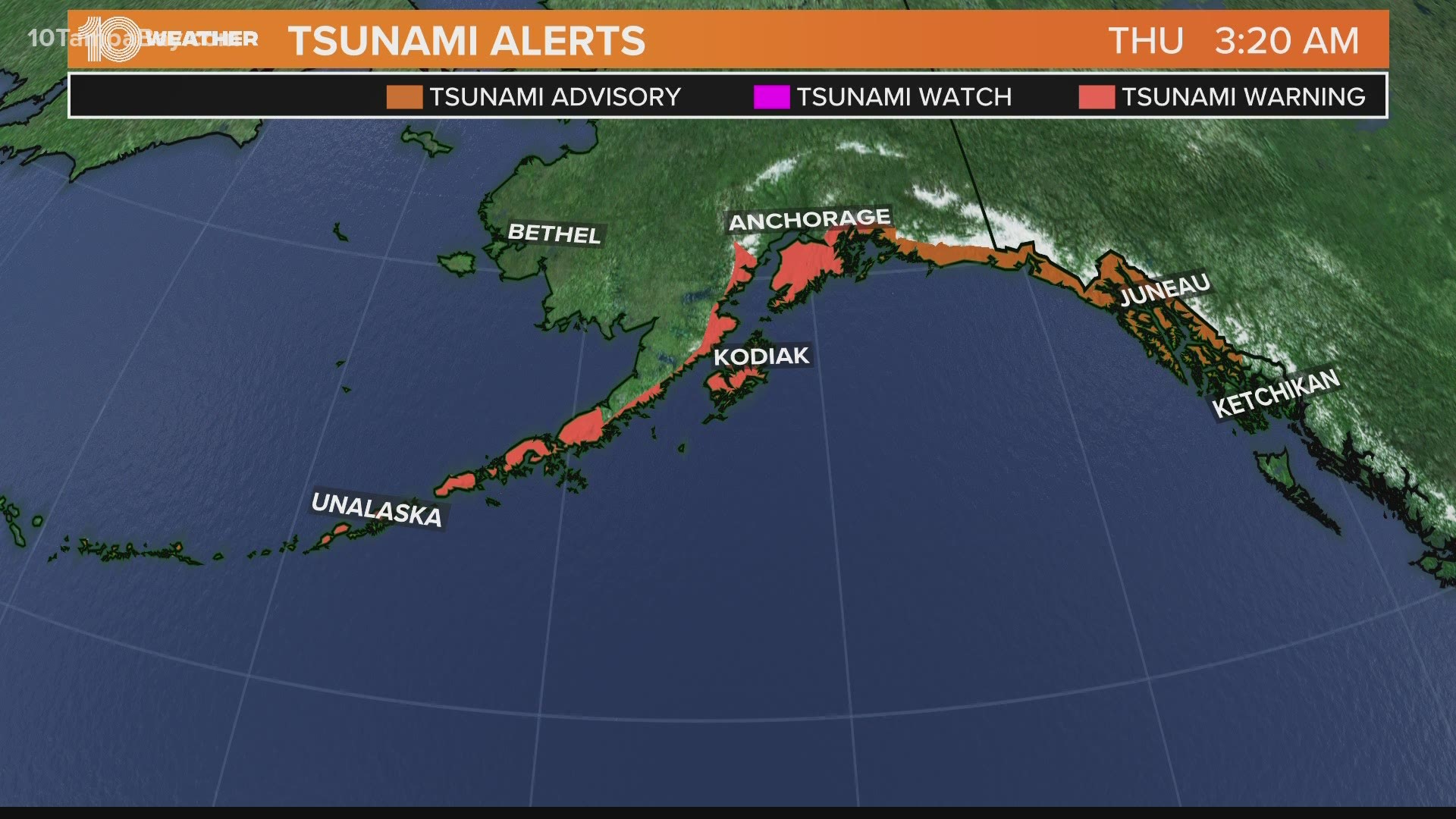 8.2 magnitude hits off Alaska, tsunami warnings canceled