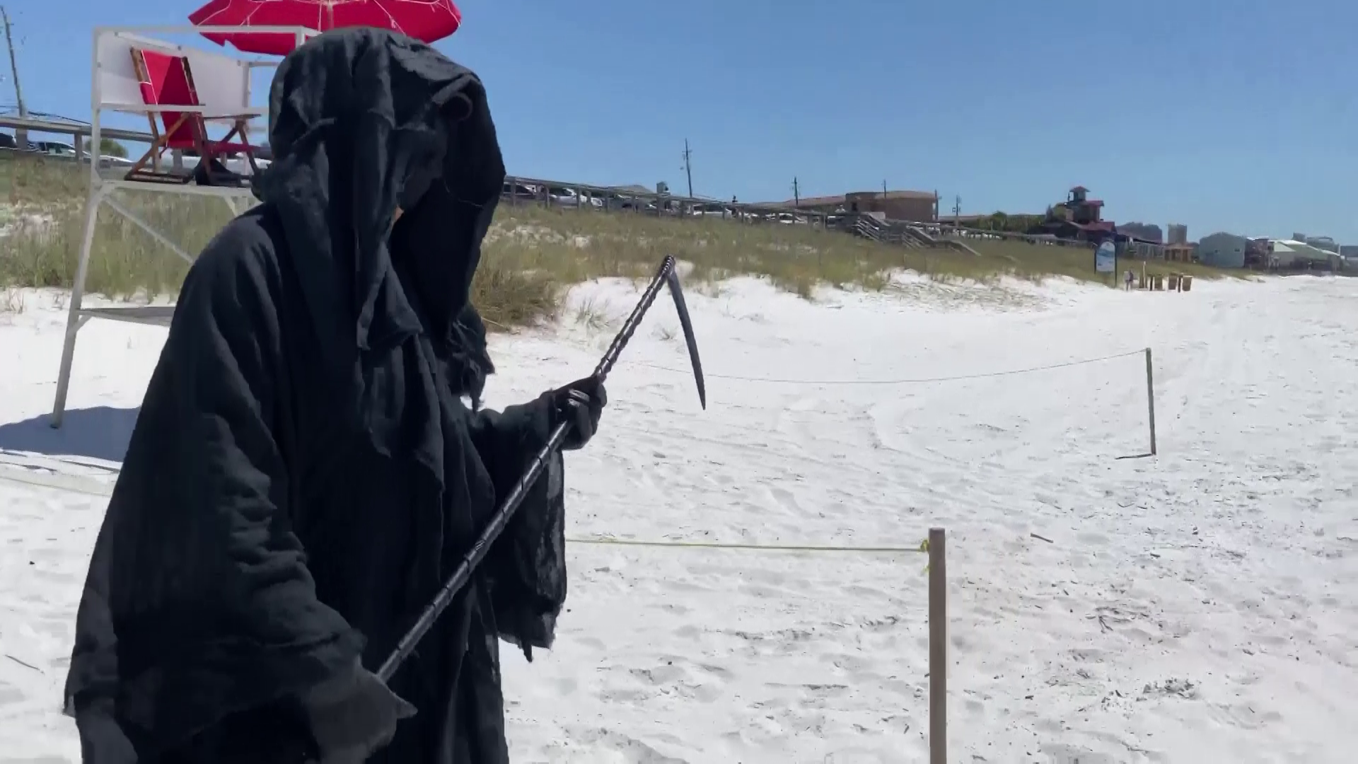 Thousands of people once again are flocking to many of Florida's beaches as they begin reopening despite the ongoing COVID-19 coronavirus pandemic.