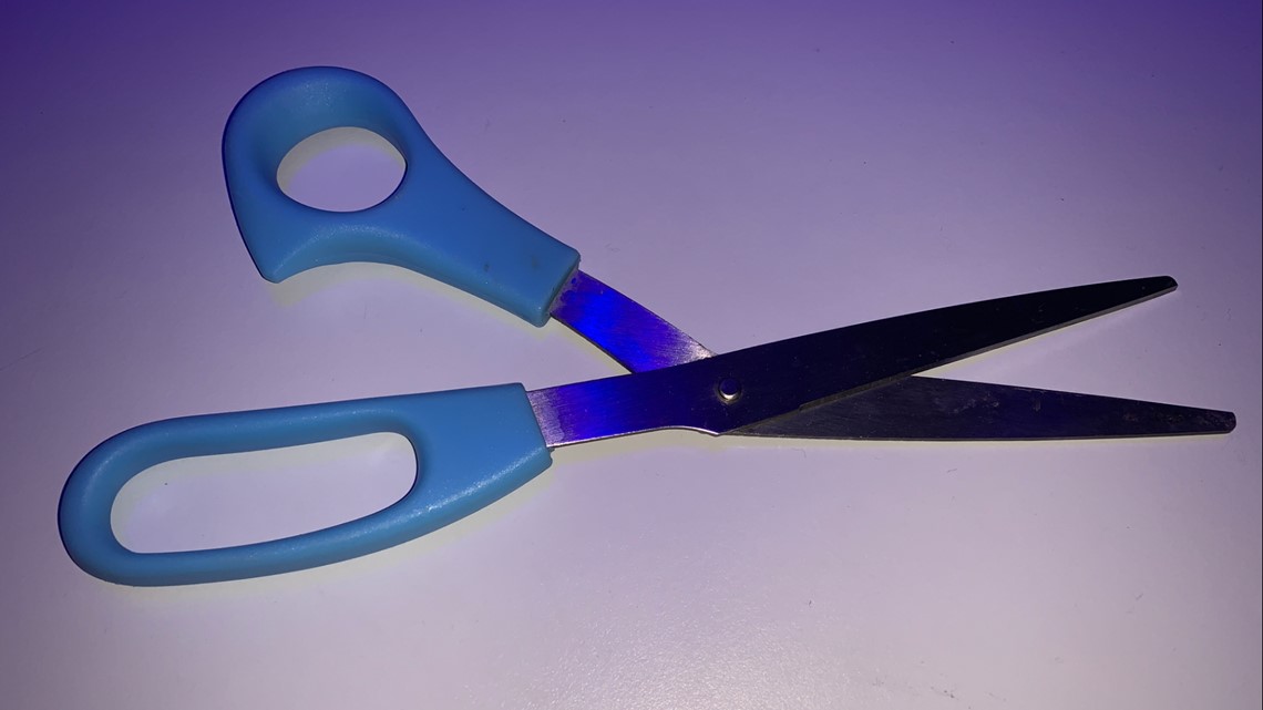 A pair of scissors