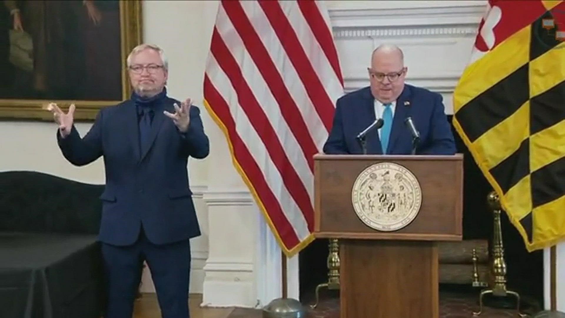 Governor Larry Hogan acknowledged that not all counties, including Prince George's and Montgomery, feel ready to reopen and said they should do so at their own pace.