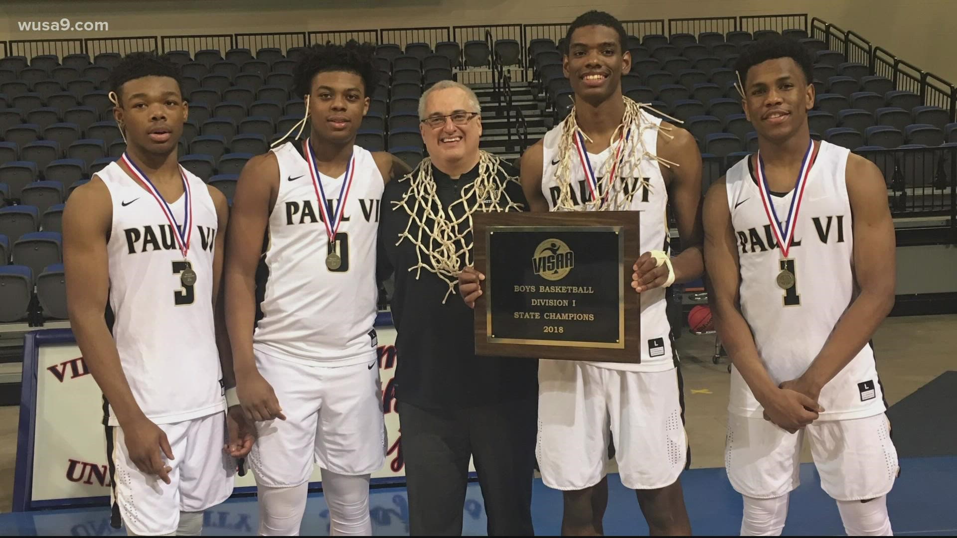 All four members of the 2018 Paul VI High School State Championship team will play for an NCAA championship in New Orleans.