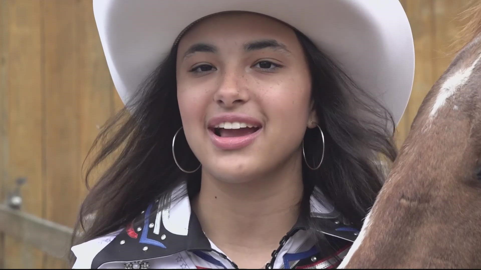 You're likely to find most of the competitors and spectators of a rodeo are white. We talked to an incredible PG County teenager who's looking to change that.