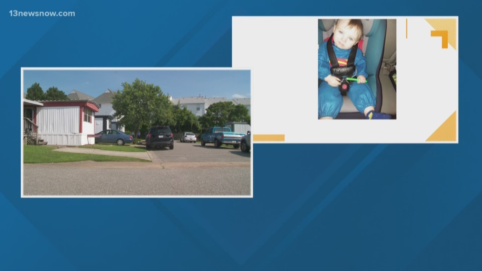 Search continues for missing Virginia toddler, police presence at ...