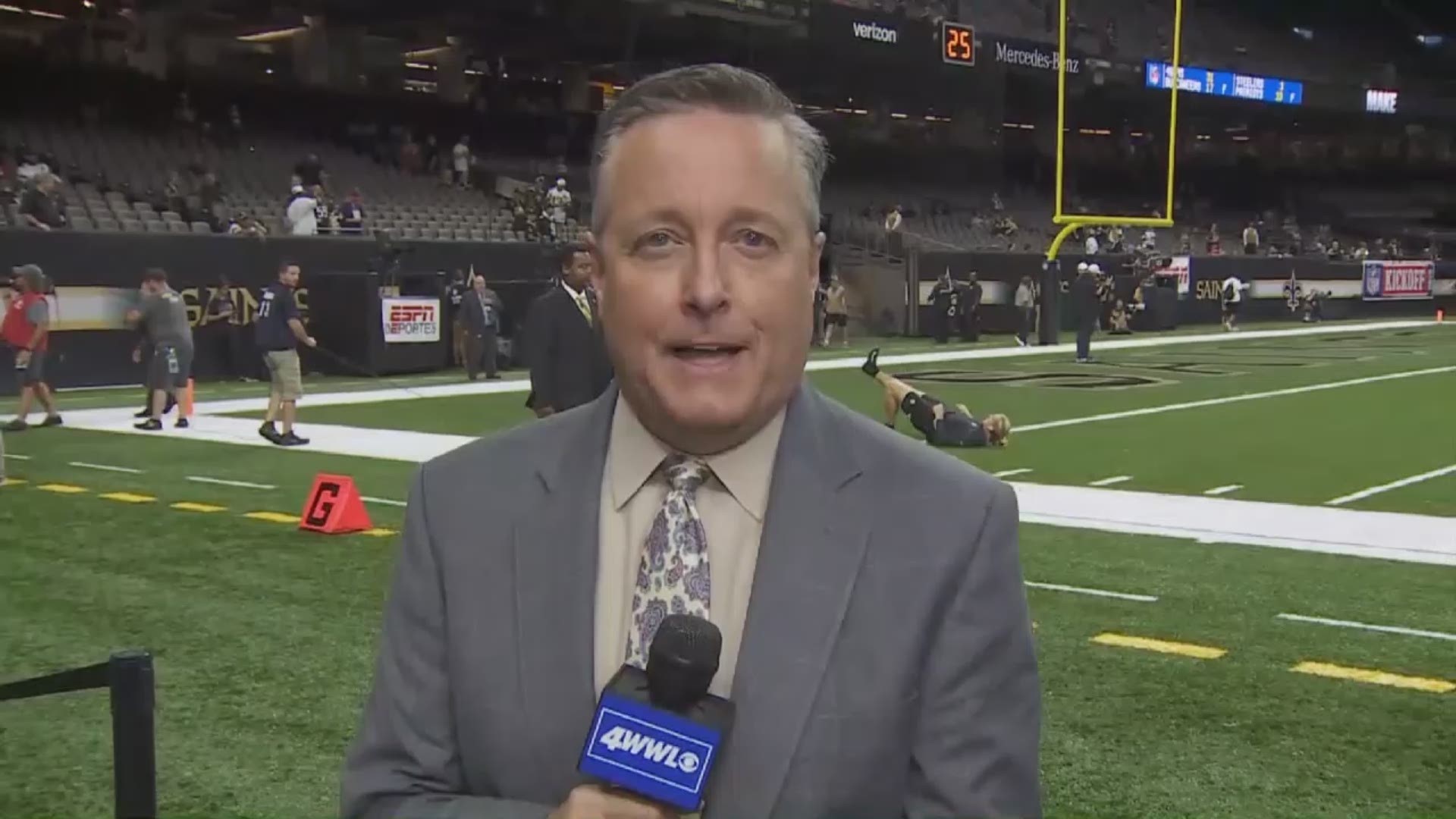 WWL-TV Sports Director Doug Mouton talks about the Saints big second half over the Texans to kick off their season.