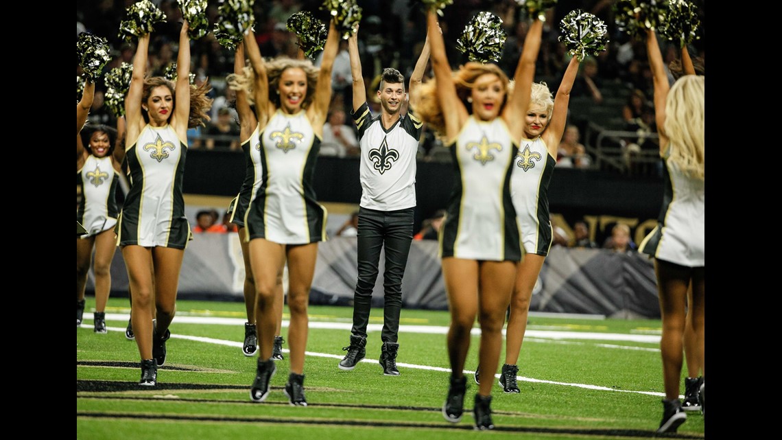 New Orleans Saints' male cheerleader brings out the haters - Outsports