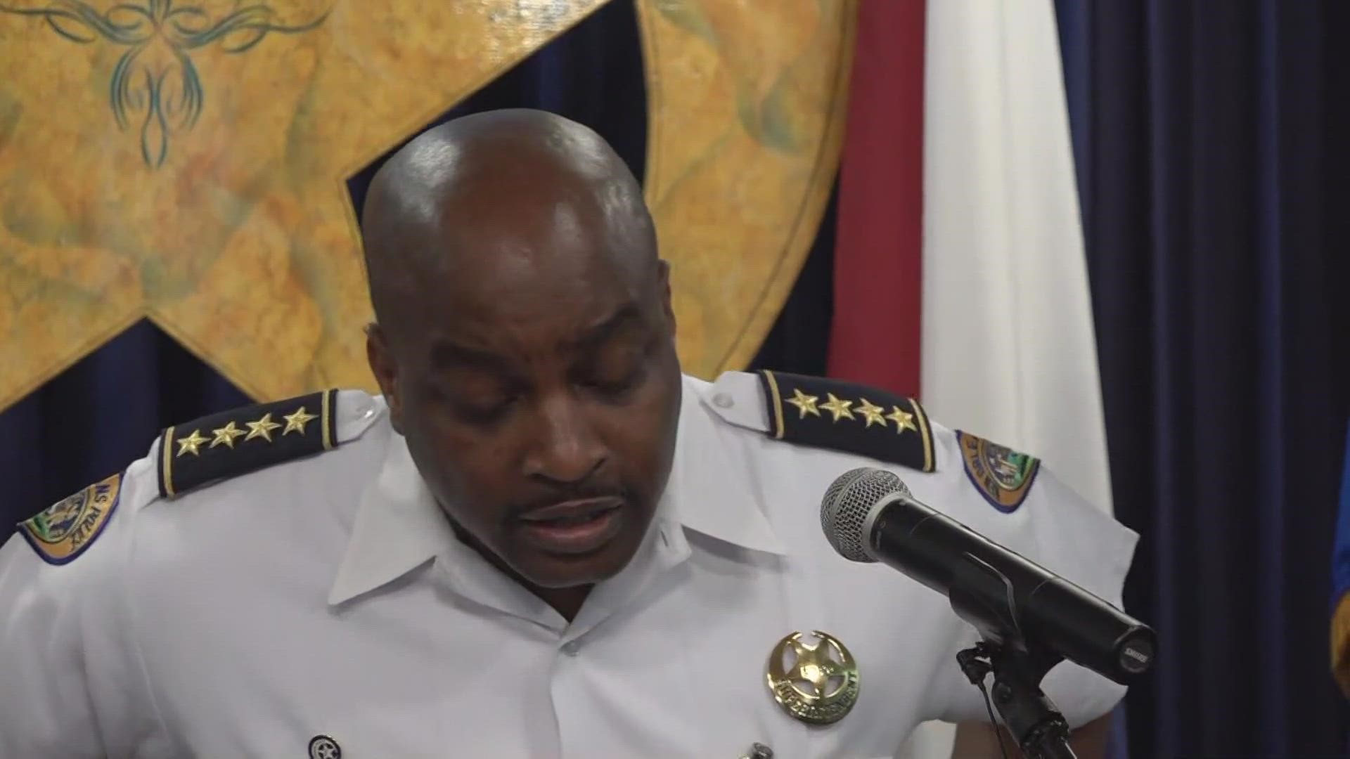 NOPD Superintendent Shaun Ferguson detailed arrests in several high-profile crimes and the problems with the surge in carjackings.