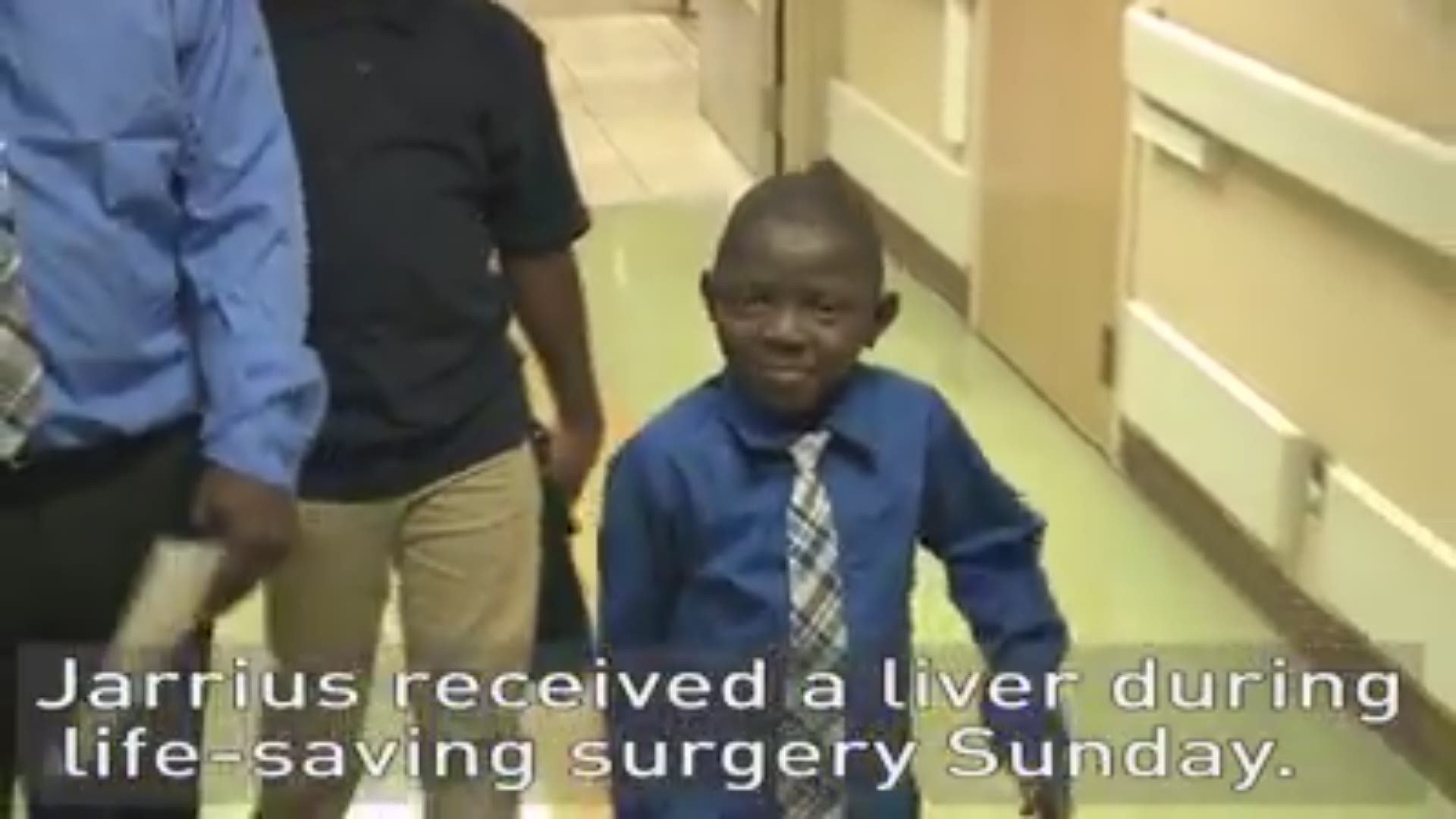 Jarrius Robertson has received the much-needed liver transplant and his father says he is doing well, though he is still asking for prayers. 