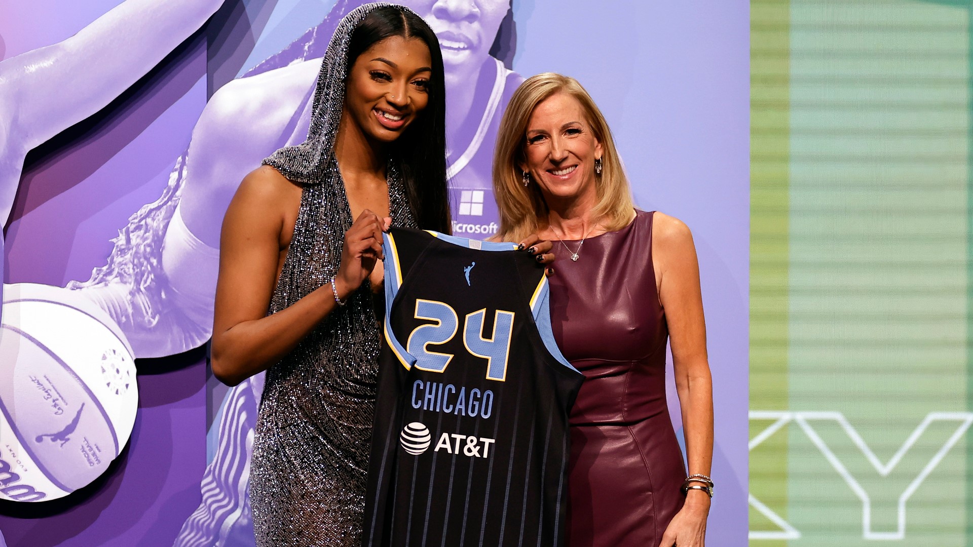 2024 WNBA Draft Angel Reese picked 7th by Chicago Sky