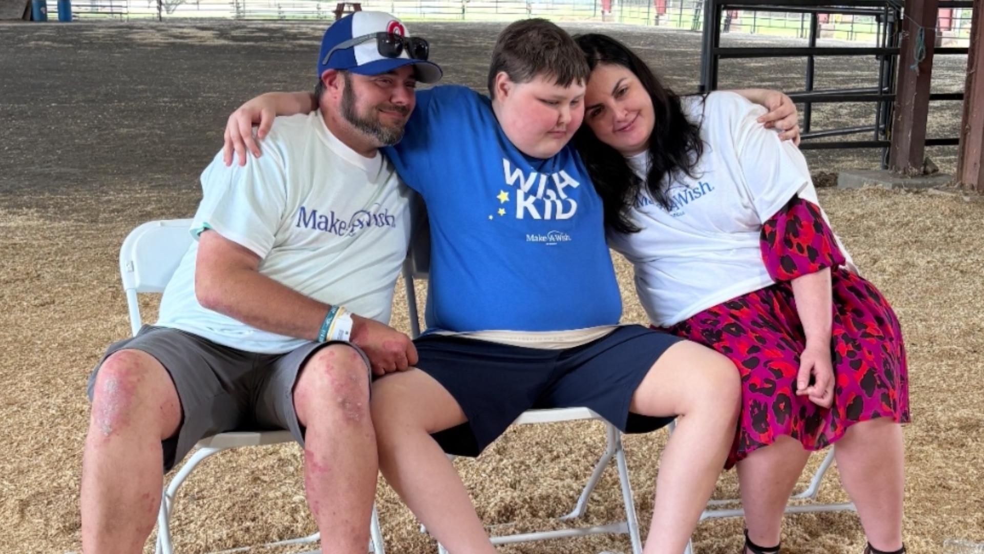 'He never had a backup wish' | Teen cancer survivor uses Make-A-Wish to ...