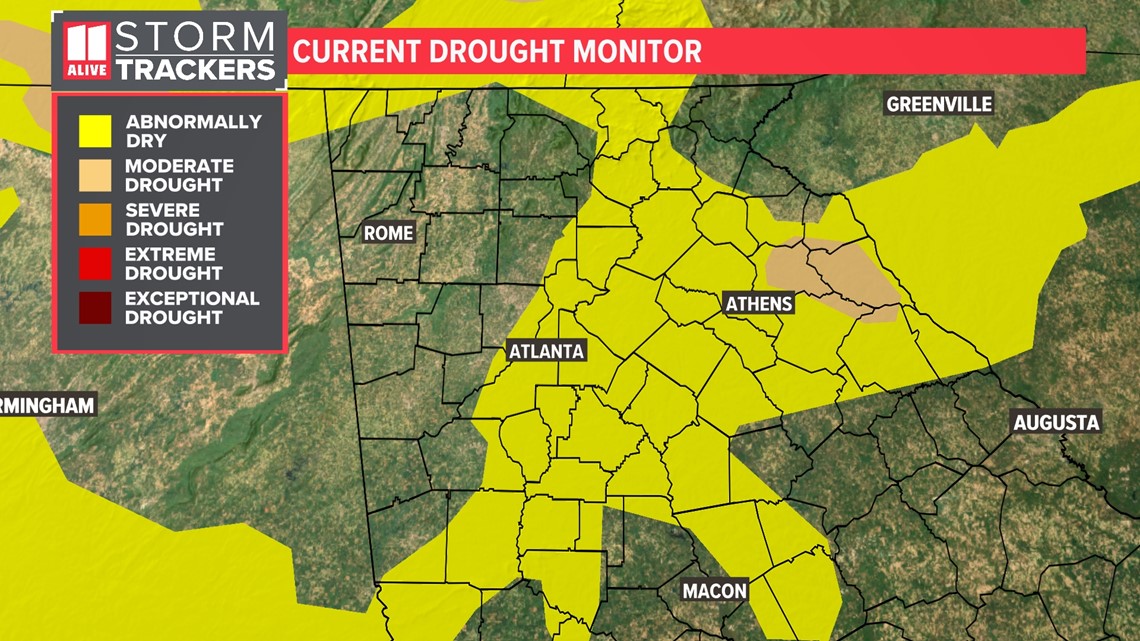Georgia weather | Drought returns, fire concerns up this weekend - Vimarsana News